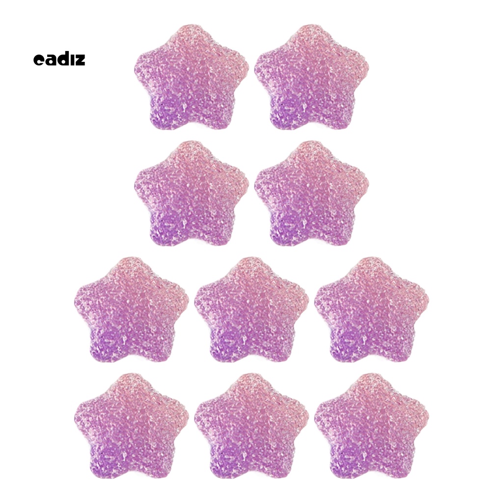 Phụ Kiện Trang Trí Móng Tay Hình Ngôi Sao 3D Nhiều Màu Xinh Xắn