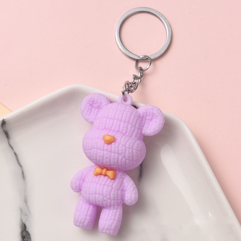 Móc khóa gấu Bear brick xinh MK39