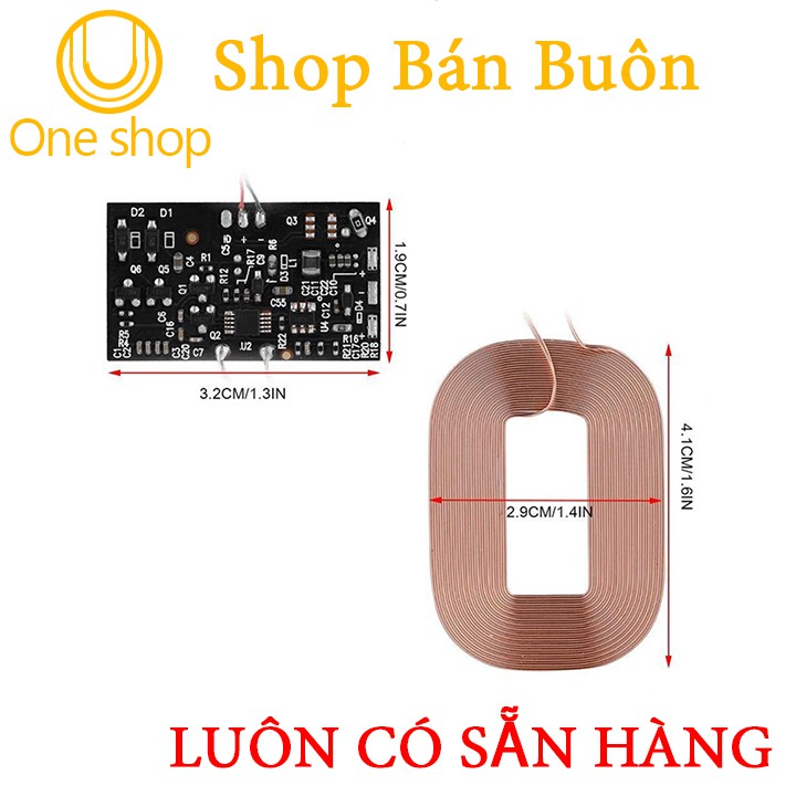 Module Sạc Không Dây PCBA Qi Androi / IOS - Bộ Thu