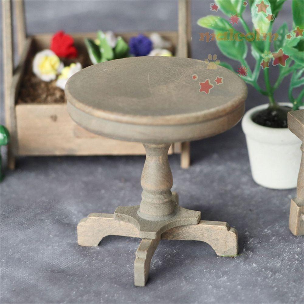 Mô Hình Bàn Cà Phê MALCOLM Mini Phong Cách Cổ Điển Trang Trí Sân Vườn / Phòng Khách