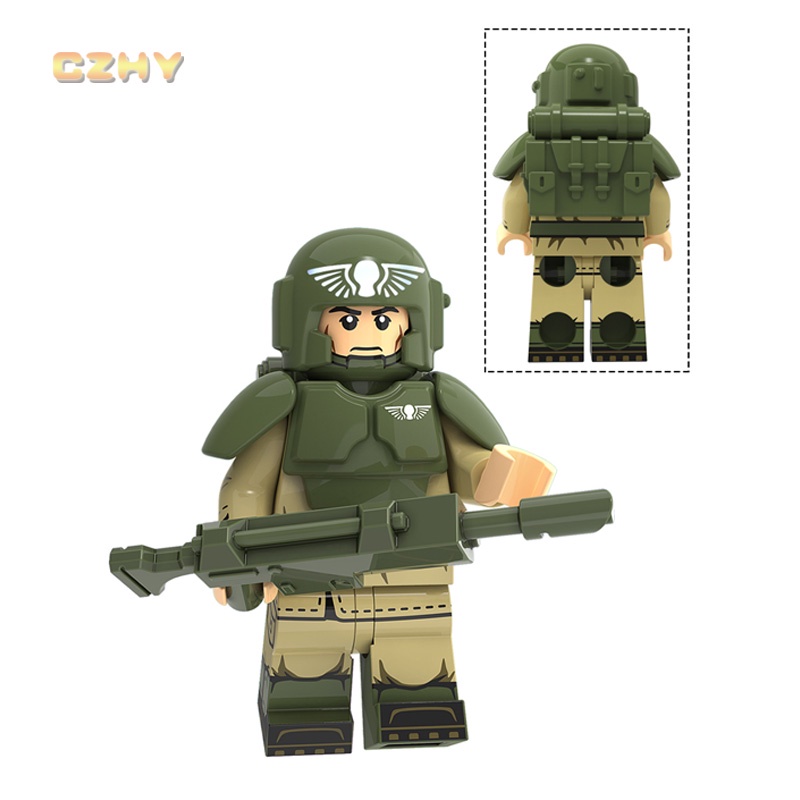 Mô Hình Lắp Ráp Quân Đội Mini Cho Bé