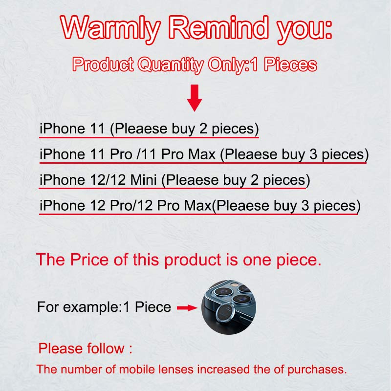 Miếng dán bảo vệ ống kính camera chống xước cho Iphone 11 Pro Max