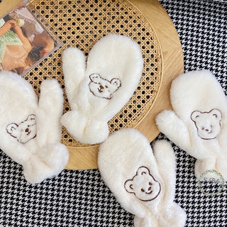 Shireton |🍦 Mũ len hình gấu hoạt hình phong cách hàn quốc xinh xắn cho nữ