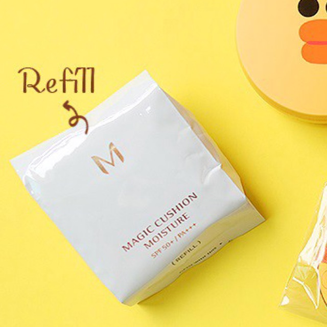 Lõi Refill Phấn Nước Cushion Missha phiên bản Gấu Vịt Kèm Lõi Auth Korea