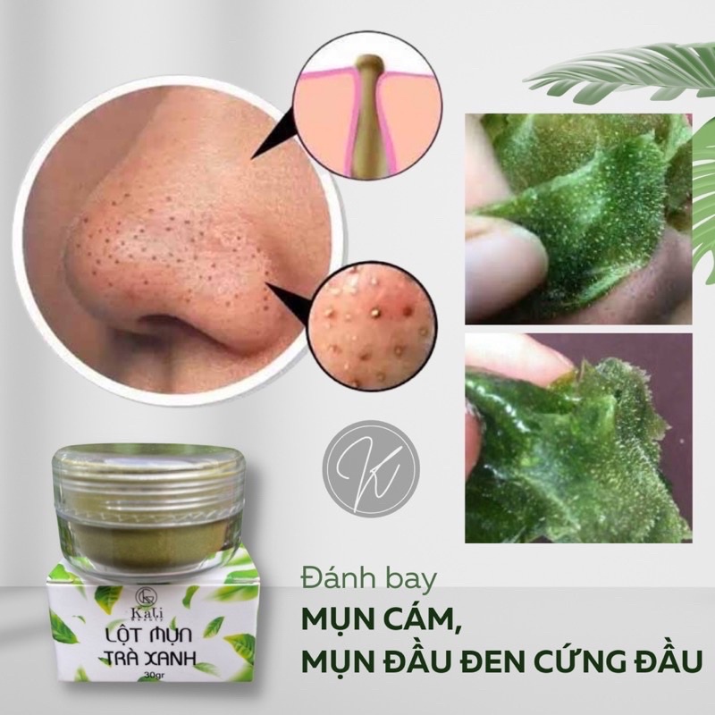 Lột Mụn Trà Xanh KALI 100 % Thiên Nhiên