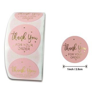 Cuộn Thank You For Your Order Dùng Để Trang Trí (Đường Kính 2,5cm)