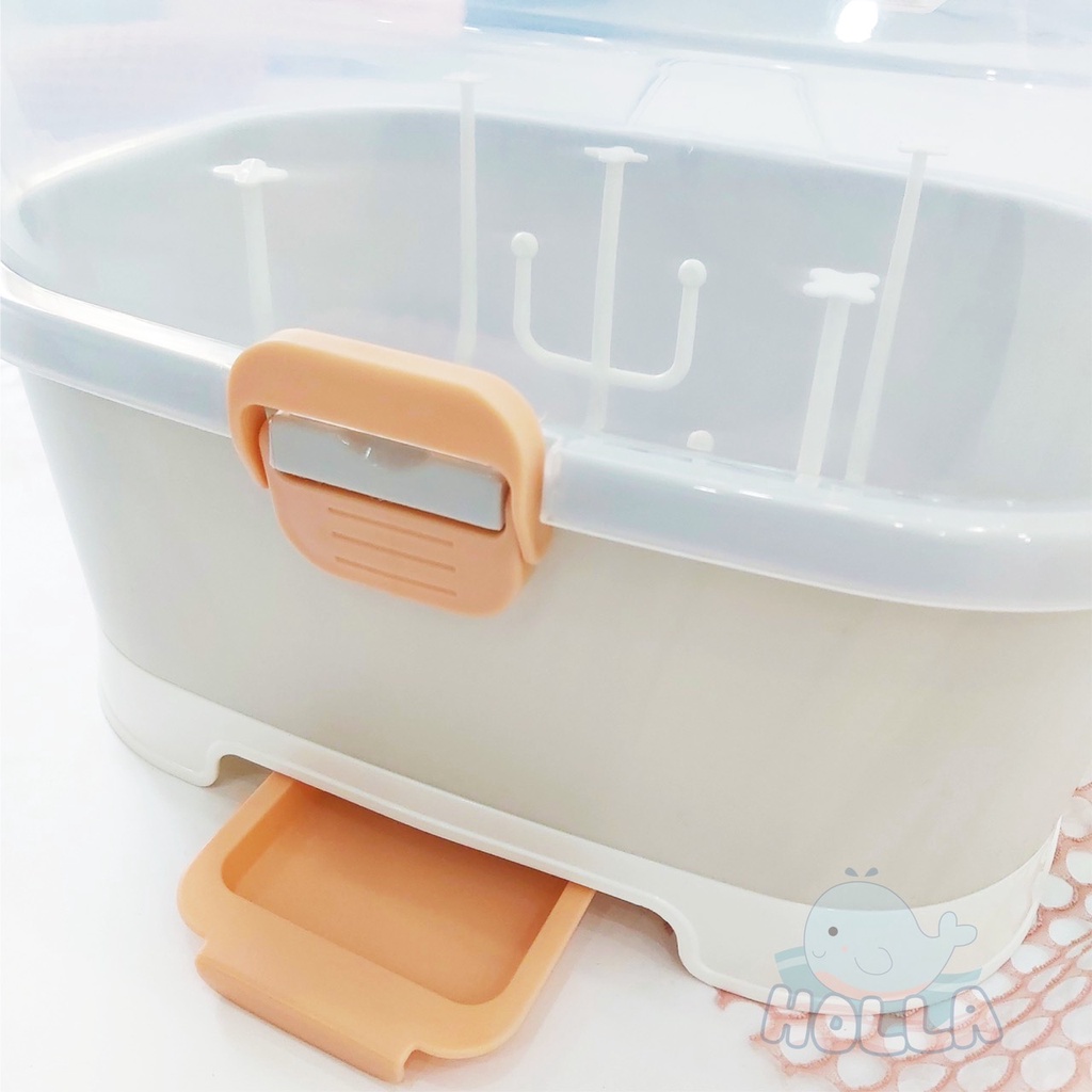Khay Úp Bình Sữa Holla HL-1589 Có Nắp Đậy