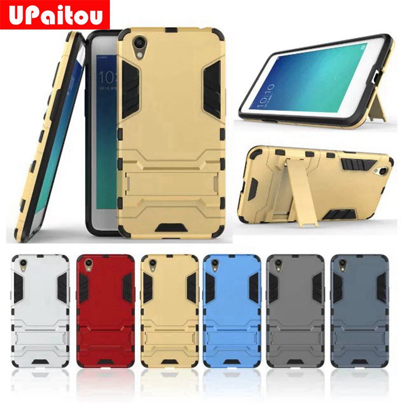 Ốp lưng Oppo A37 (neo9), ốp Iron Man chống sốc có giá đỡ | BigBuy360 - bigbuy360.vn