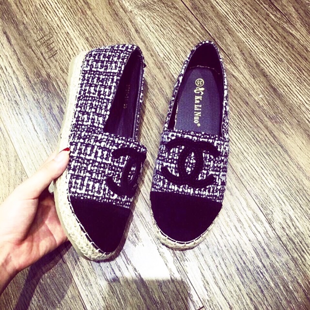 Giay slip on Cói 