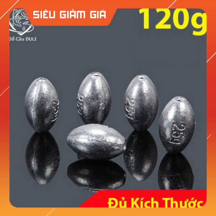 [Combo] [Combo] Chì Câu Cá Tròn Xuyên Tâm 120g [Giá rẻ] [Giá rẻ]