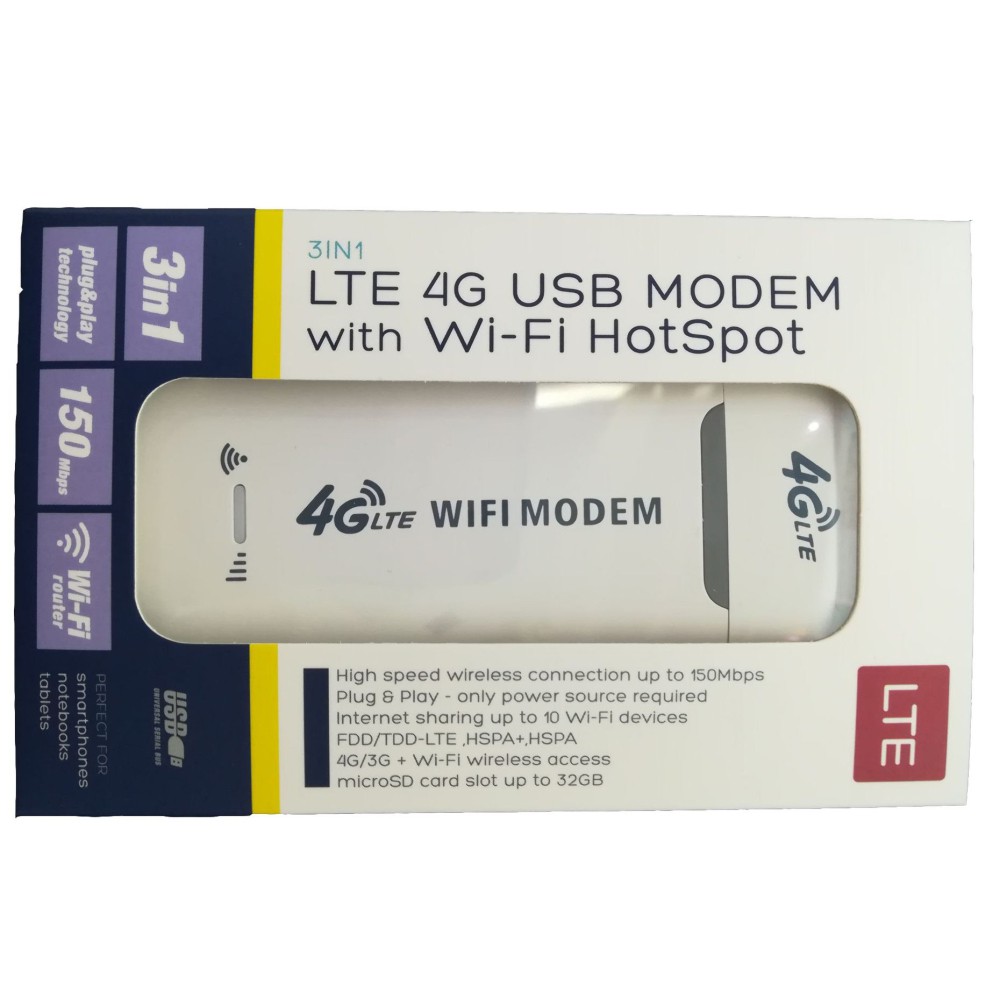 Usb Phát Wifi 4g Lte Usb Modem U2001 U2002 Rs810With Wifi