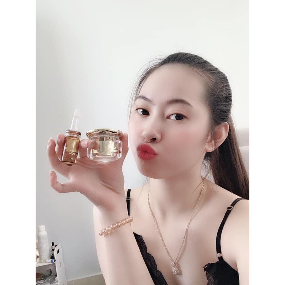 Kem Face Phủ Lụa, Kem Dưỡng Trắng Da Mặt Makeup Mờ Nám, Tàn Nhang 25gr Thương Hiệu D.S White