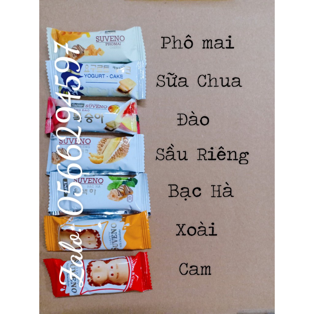 [ 1K / 1 Cái ] Bánh Xốp Giòn Sữa Chua - Nhiều Vị - THIÊN THẢO SUVENO | BigBuy360 - bigbuy360.vn