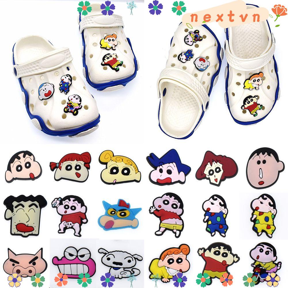 Set 1 / 19 Phụ Kiện Trang Trí Hình Cậu Bé Bút Chì Dễ Thương