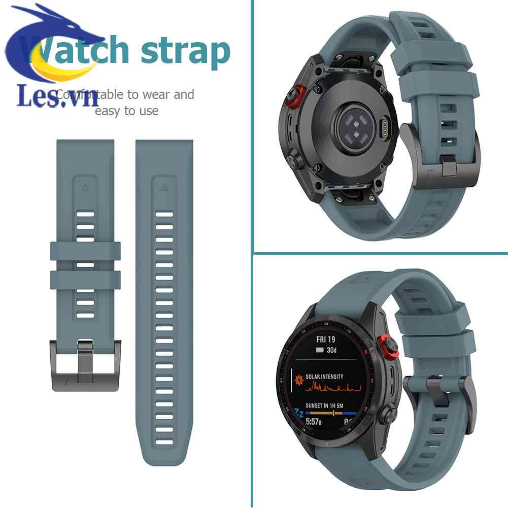 Dây Silicone Thay Thế Cho ĐồNg Hồ Garmin Fenix 7 (22mm)