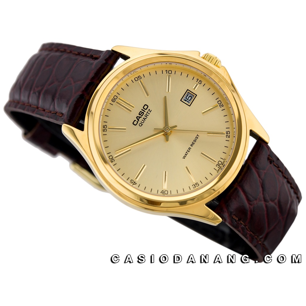 Đồng hồ nam dây da Casio chính hãng Anh Khuê MTP-1183Q-9ADF (38mm)