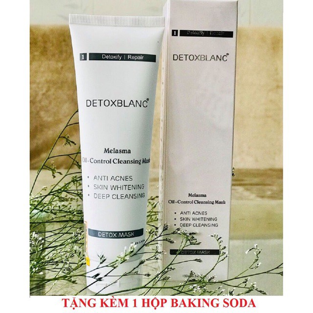 Mặt nạ detox blanc trắng da-thải độc chì