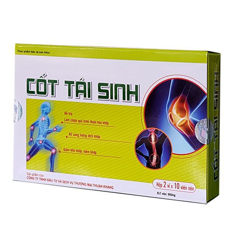 Cốt Tái Sinh - Hỗ trợ bệnh lý về xương khớp