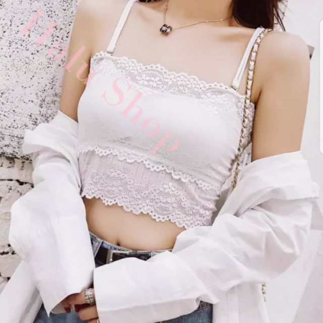 (Sỉ lẻ có video+ảnh thậ) Áo lót / áo croptop nữ