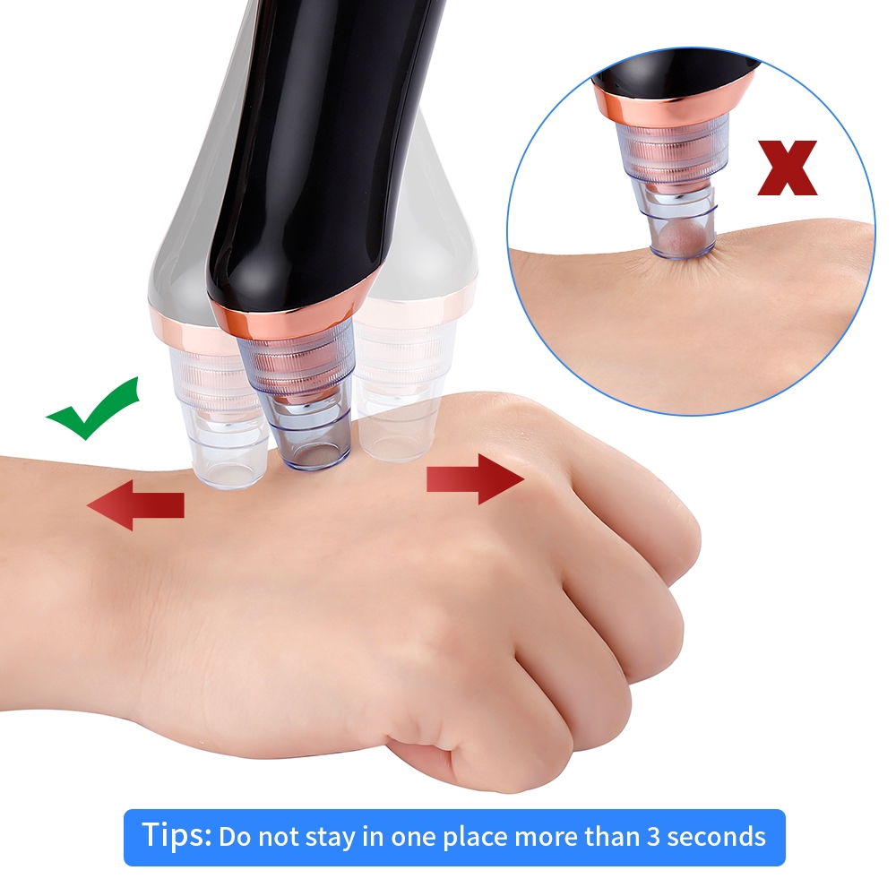 Máy Hút Mụn Đầu Đen Cầm Tay Tiện Lợi