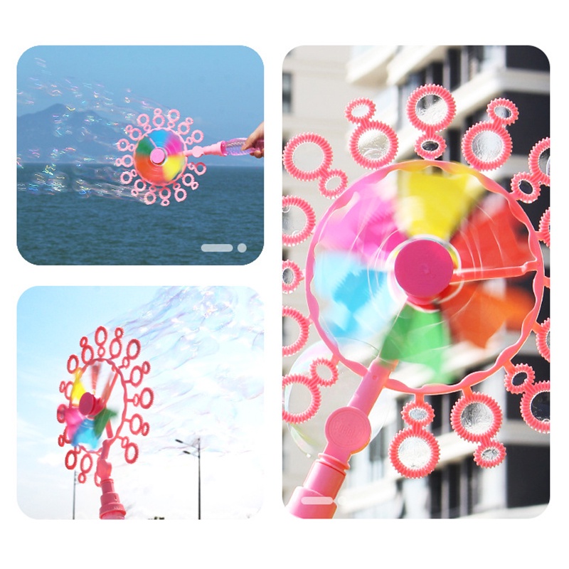 Đồ chơi thổi bong bóng SEA SUN TOYS hình cối xay gió cho bé