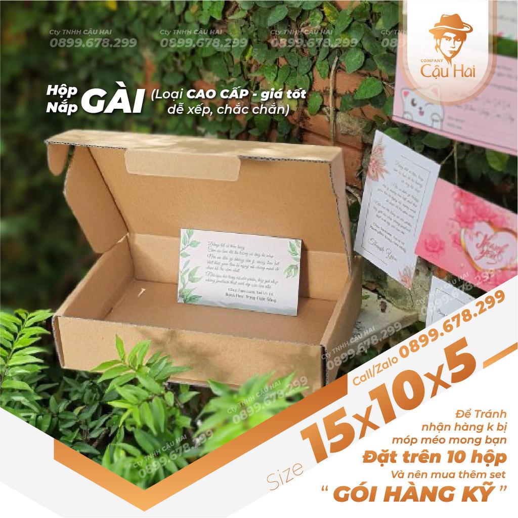 Hộp carton 15x10x5
