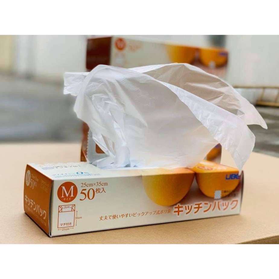 50 túi đựng thực phẩm, túi bảo quản thực phẩm Nhật Bản - an toàn sức khoẻ, bảo vệ môi trường