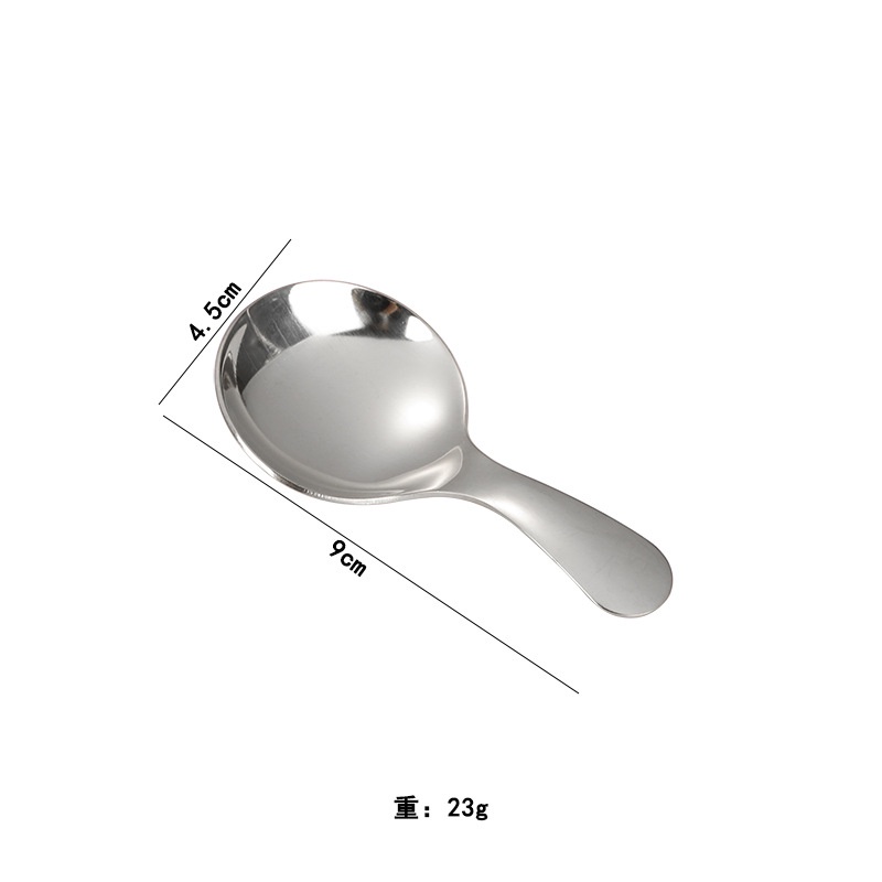 Muỗng Inox 304 Đầu Tròn Nhỏ Uống Trà / Cà Phê Tiện Dụng