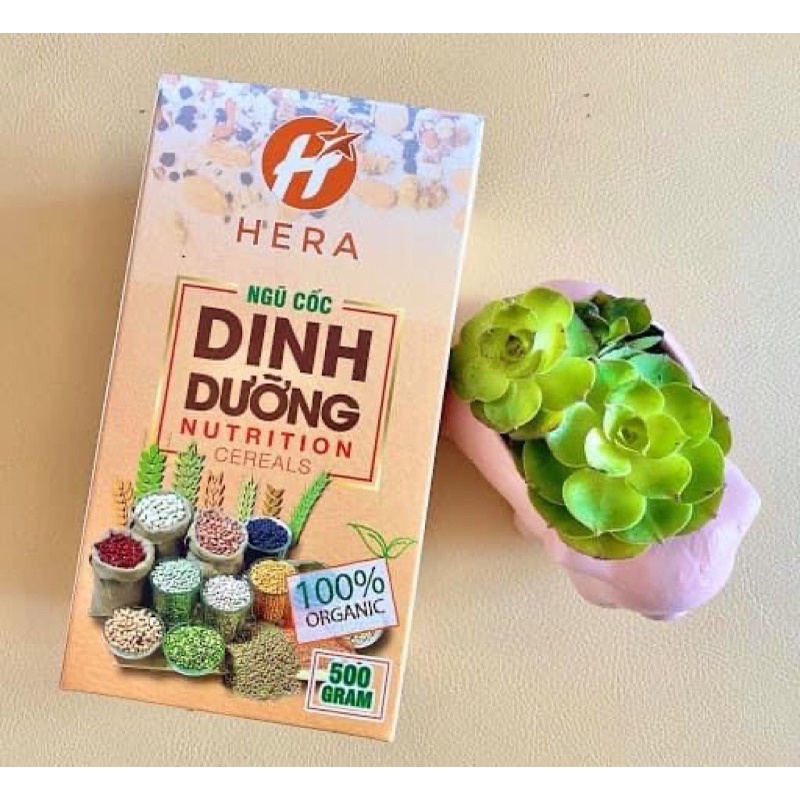 Ngũ cốc dinh dưỡng hera , ăn tốt ngủ tốt , tăng cân tự nhiên Hộp 500g