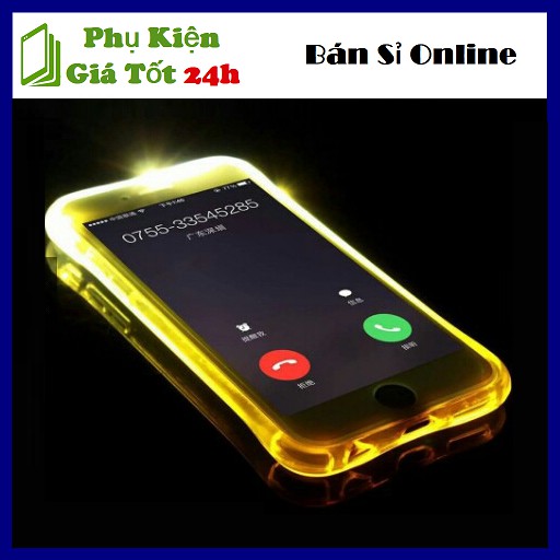 Ốp phát sáng Cho iPhone 5 6 7 8 - Ốp Lưng Cho Điện Thoại Iphone
