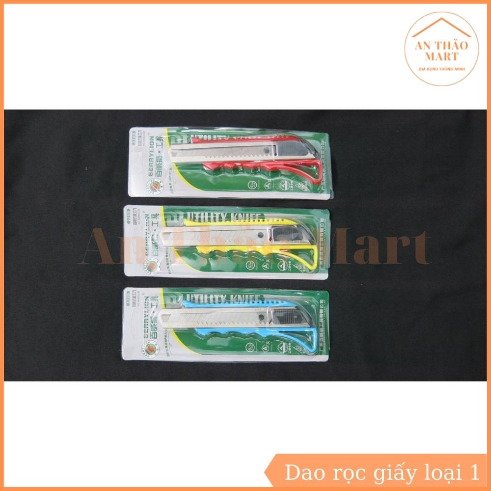 Dao Rọc Giấy Chuyên Dụng Cỡ Lớn Loại 1, Đã Bao Gồm Lưỡi Dao Cứng Bền Bỉ