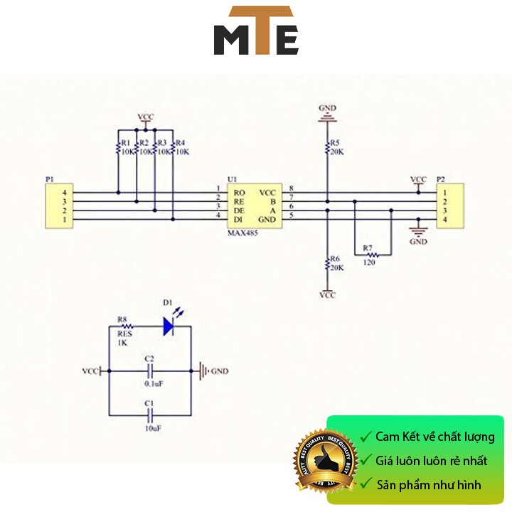 Module chuyển đổi TTL to RS485 - MAX485