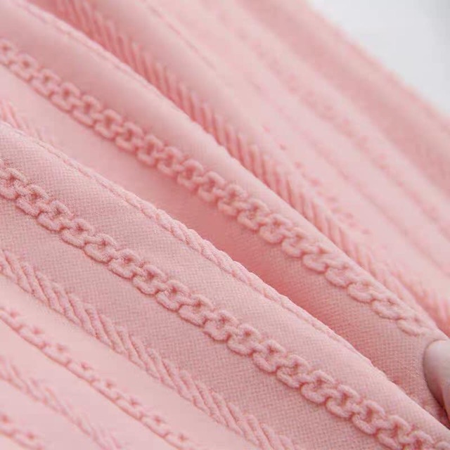 Quần mặc váy dệt gân viền ren | BigBuy360 - bigbuy360.vn