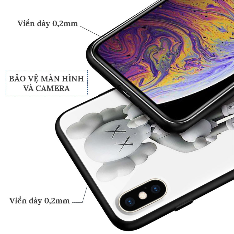 Ốp Gấu Kaws Chống Nước Iphone 6/6Plus/6S/6S Plus/7/7Plus/8/8Plus/X/Xs/Xs Max/11/11 Promax/12/12 Promax Lpc29011175