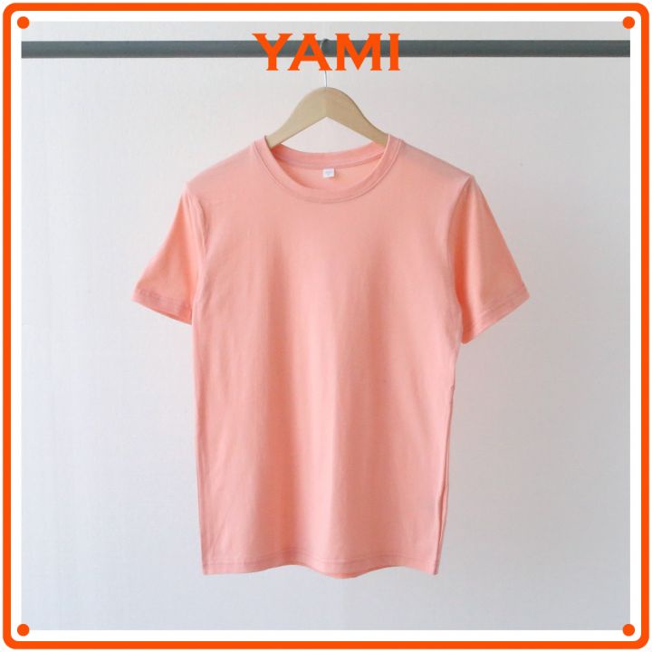 Áo thun tay ngắn big size,áo phông tay ngắn màu hồng dâu có size đại 85kg