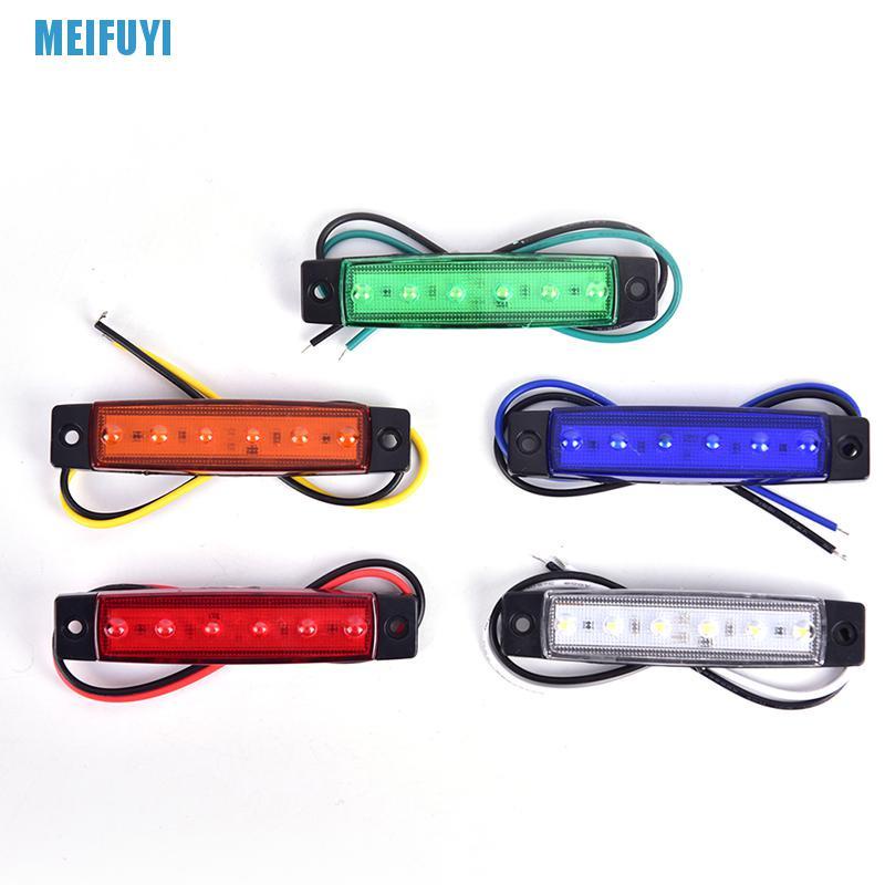 1 đèn LED 12V 6 bóng gắn hông xe tải