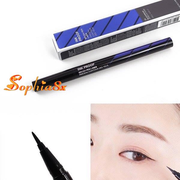 Bút dạ kẻ mắt siêu mảnh The Face Shop Ink Graffi Brush Pen Liner TFS