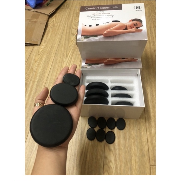 Bộ Đá Nóng Massage Dùng Trong Spa ( Đá nóng )