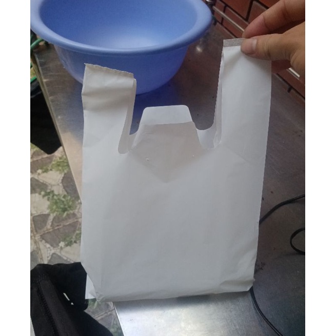 Túi siêu thị / túi xốp trắng sữa | túi chắc chắn, dùng đựng đồ đủ loại (500g/1kg)