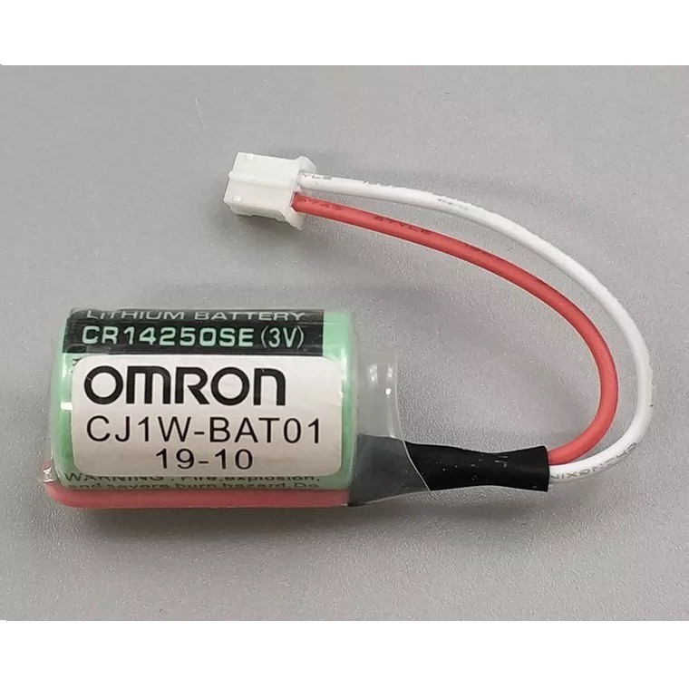 Pin nuôi nguồn Omron CJ1W-BAT01 CP1W CP1H CP1L Sanyo CR14250SE-R 3V