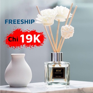 Tinh dầu thơm phòng, Tinh Dầu Thơm Để Bàn Que Gỗ Tự Khuếch Tán Mùi Thơm SIXTEEN