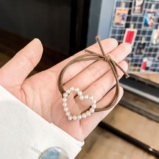 Dây buộc tóc đính hạt giả ngọc trai