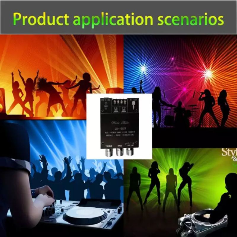 THANH LÝ mạch bluetooth 100W×2 WUZHI_ZK-1002T