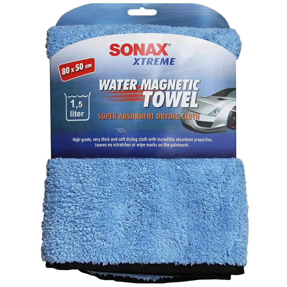 Khăn lau xe mềm mịn siêu thấm hút Sonax Microfibre Drying Cloth 80 x 50cm