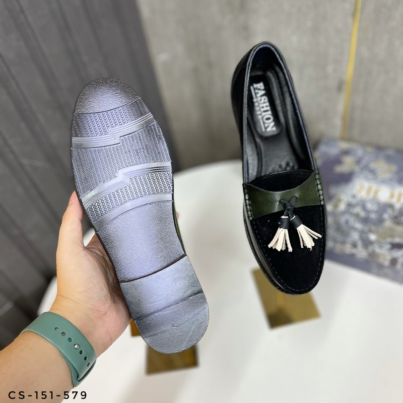 Giày Loafer Patina nam - ✅ Bảo hành nổ da bong đế 1 nămCS-151