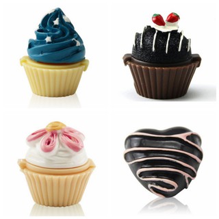 [Hàng mới về] Son môi dưỡng ẩm hình bánh cupcake