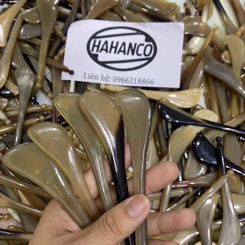 50 dụng cụ massage, cạo gió sừng đánh bay vết nhăn da mặt (MH803-50)