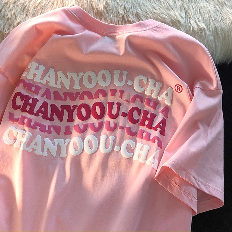 NRVP Áo Thun Nữ Tay Ngắn In Hình Phong Cách Hàn Quốc Thời Trang Mùa Hè 2022