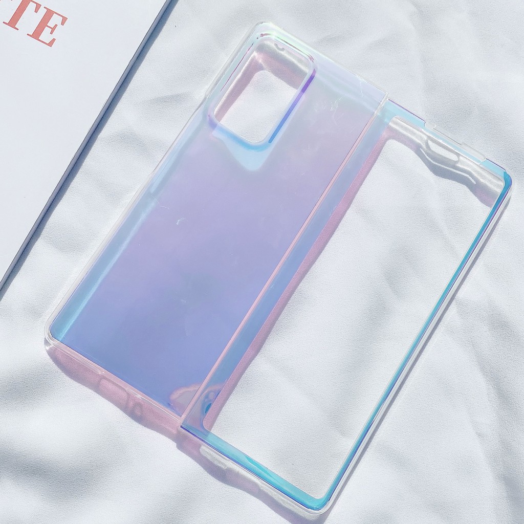 Ốp Điện Thoại Mềm Trong Suốt Nhiều Màu Sắc Cho Samsung Z Fold2 5g Fold 1