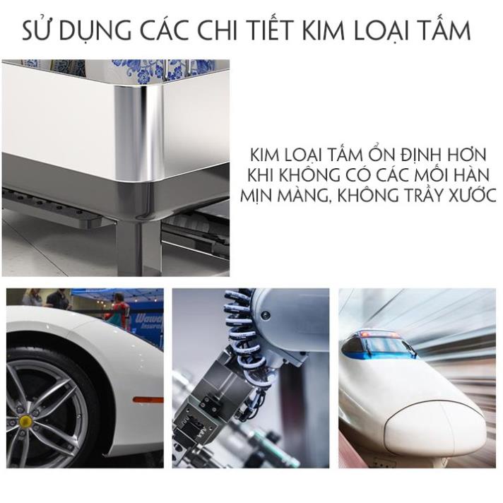 Chạn Bát Inox, Giá Kệ Chén Đĩa Đa Năng Sinoart